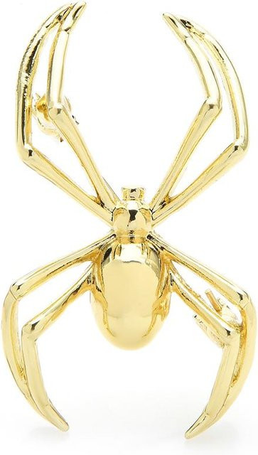 YIRAN Jewelry Brosche, Spinnen, beige, Unisex - Bild 1