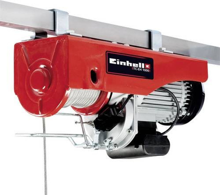 Einhell Seilhebezug TC-EH 1000 elektrisch in Rot/Schwarz/Silber - Bild 3
