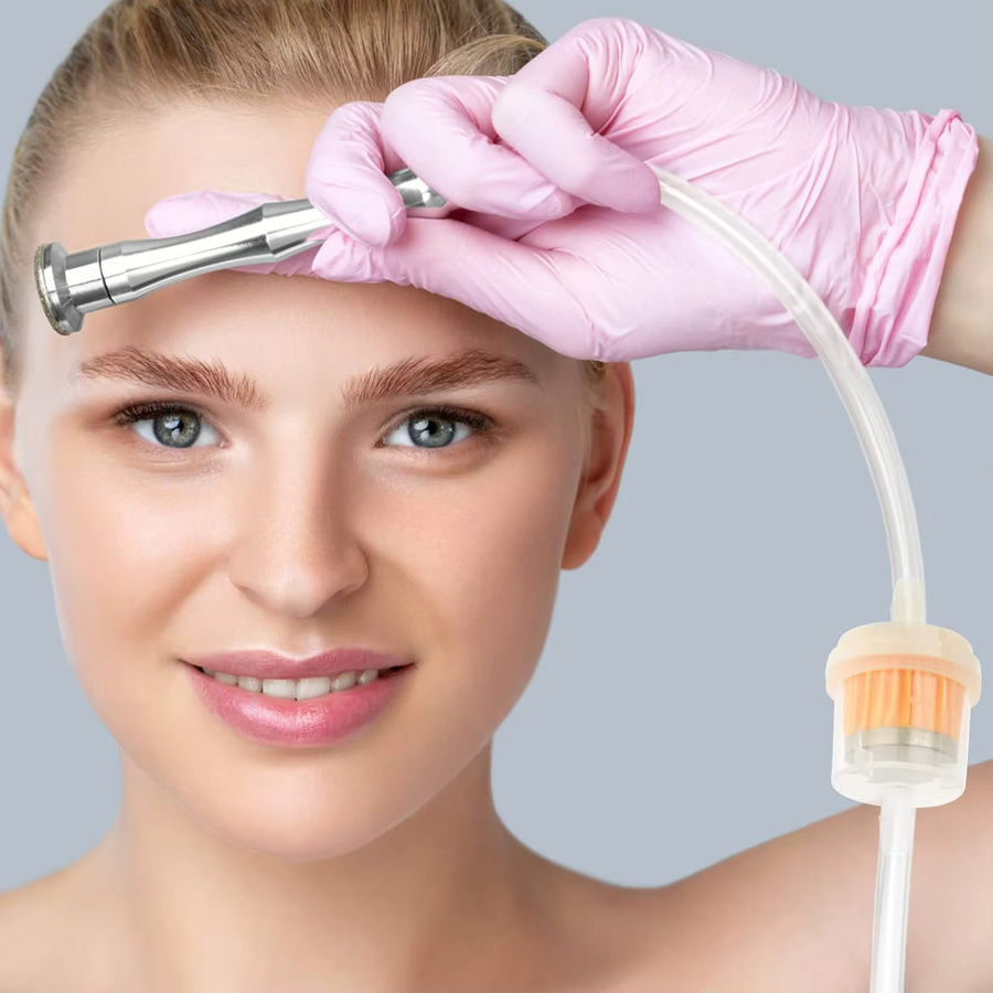 Meifuly Vakuum-Mikrodermabrasionsfilter und Filterrohr-Set, 5 Stück - Bild 2