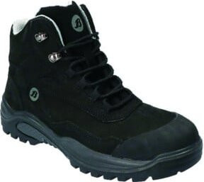 TRAXX Schnürstiefel NXT 97 S3 aus Nubukleder in Schwarz, Größe 43 - Bild 1