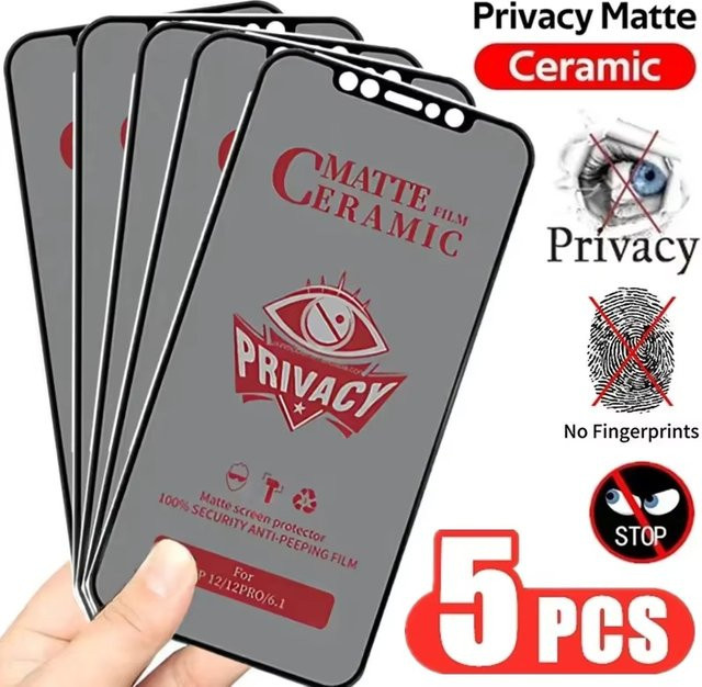 5 Stück Matte Sichtschutz-Displayschutzfolien für Samsung Galaxy S26 S25 S24 S23 S22 Ultra Plus FE A57 A56 A36 A26 A17 A07 A54 A55 A33 A06 A16 - Bild 1