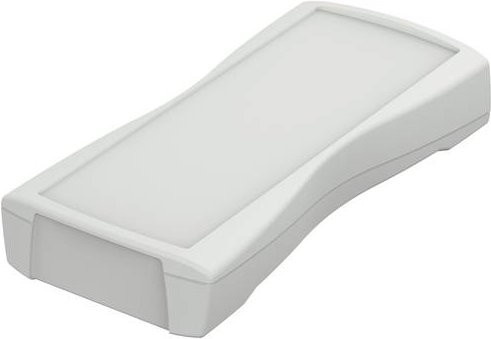 Bopla BOS STREAMLINE BS 803 Hand-Gehäuse aus ABS in Lichtgrau RAL 7035, B/T/H: 209,3 x 98 x 34,8 mm - Bild 1