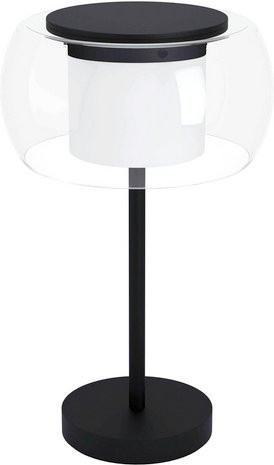 EGLO connect Tischleuchte BRIAGLIA-C aus Stahl in Schwarz mit dimmbarer RGBW LED - Bild 1