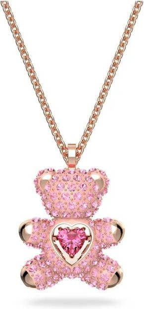 Swarovski Halskette, Teddybär, Roségold, Damen - Bild 1
