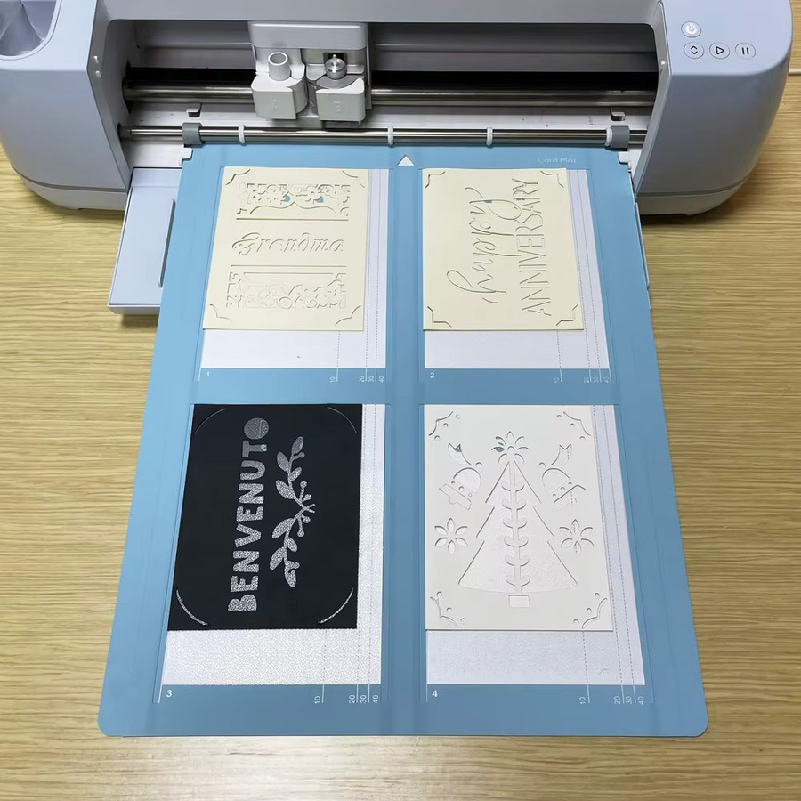 Cricut Kartenherstellungs-Set mit Maker 3 und Explore 3 Maschinen, Einlegekarten und Kartenmatte in Multicolour - Bild 2