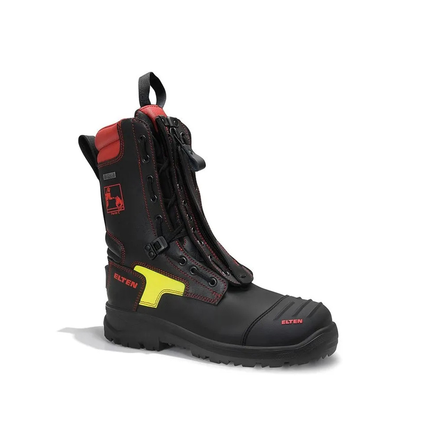 Elten Feuerwehrstiefel Curt II GTX ESD F2A WR aus Rindleder in Schwarz, Größe 48 - Bild 2