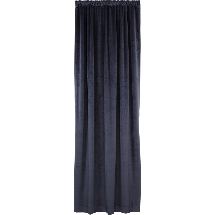 OBI Vorhang Saphire 2er-Set Dunkelblau Blackout mit Tunnelzug B: 135 cm, H: 250 cm - Bild 2
