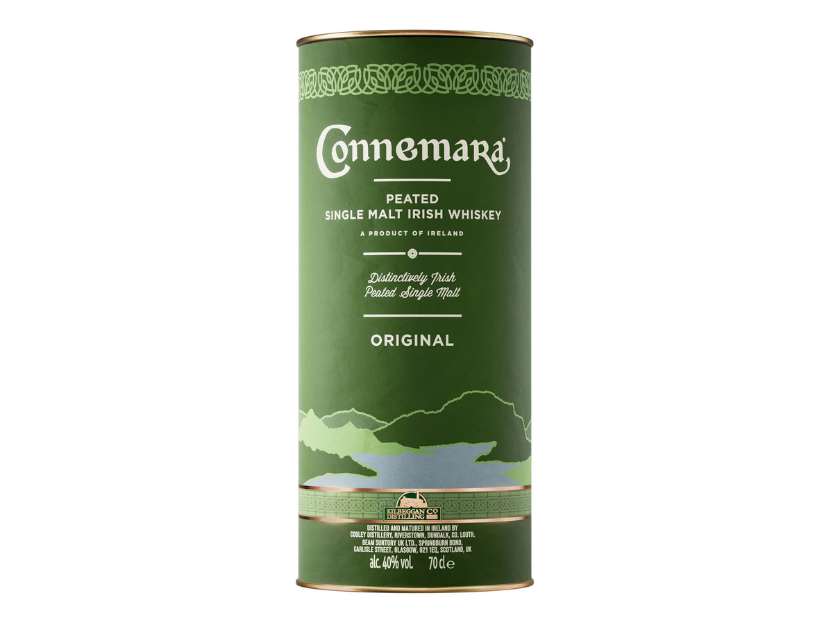 Connemara Peated Irish Single Malt Whisky, Irland, 40% Vol., 0,7 l - Bild 2