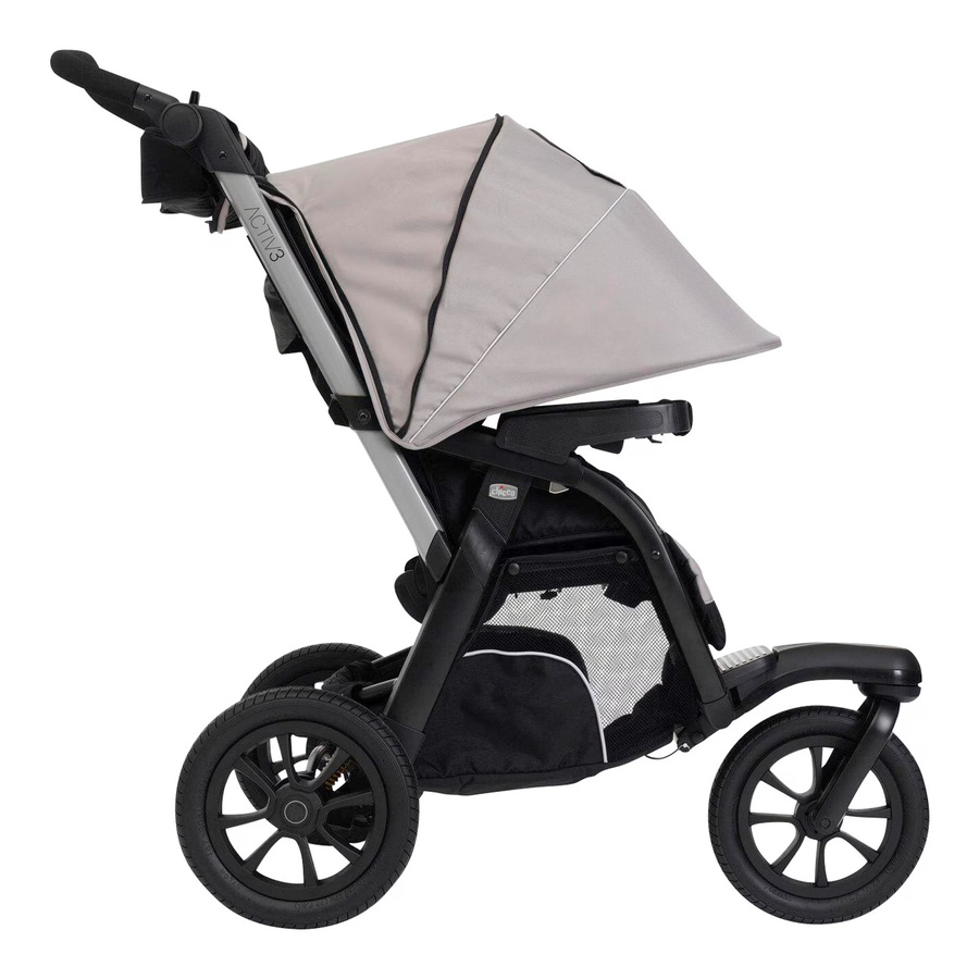 Chicco Buggy Activ 3 Allround Buggy in Beige mit Aluminiumgestell und Regenschutz - Bild 2