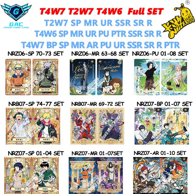 Kayou Naruto Sammelkarte, Komplettset - Bild 1