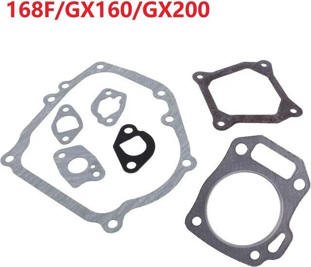 LEENKEA Zylinderkopf Motordichtung Öldichtungssatz für GX160 GX200 168F/170F 2-3KW Benzin Motoren und Generatoren in Grau - Bild 1