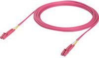 Ubiquiti OM4 Duplex LC-LC UPC Glasfaser-Patchkabel in Pink - Bild 1