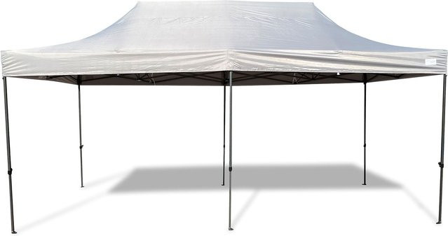 GRASEKAMP Faltpavillon Premium Line Grau B/T/H: 600 x 300 cm - Bild 1