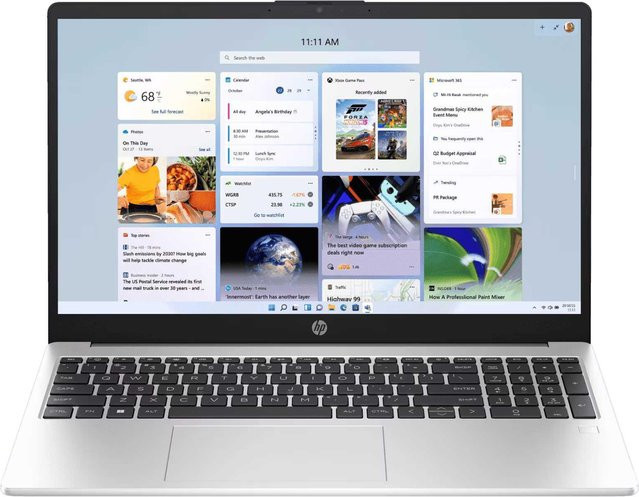HP Notebook 255 G10 Silber 15,6 Zoll Full-HD AMD Ryzen 5 7520U 8 GB 512 GB SSD - Bild 1