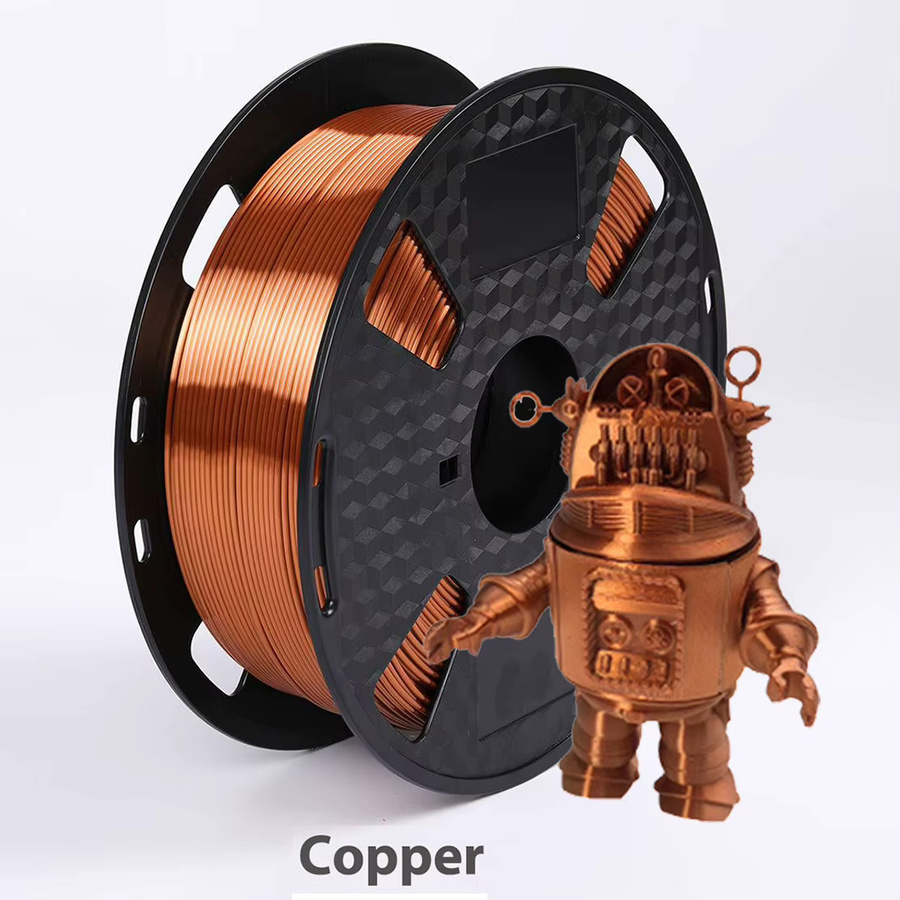 3D Maliang PLA Seide 3D-Filament 1,75 mm für FDM-Drucker in Silber oder Blau - Bild 3