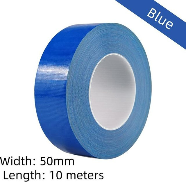 Starkes blaues Stoffklebeband zur Befestigung von Teppichen und für Reparaturen, Breite: 50 mm, Länge: 10 m - Bild 1