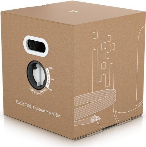 Ubiquiti Networks Netzwerkkabel Cat5e S/UTP Outdoor Weiß 305m - Bild 1