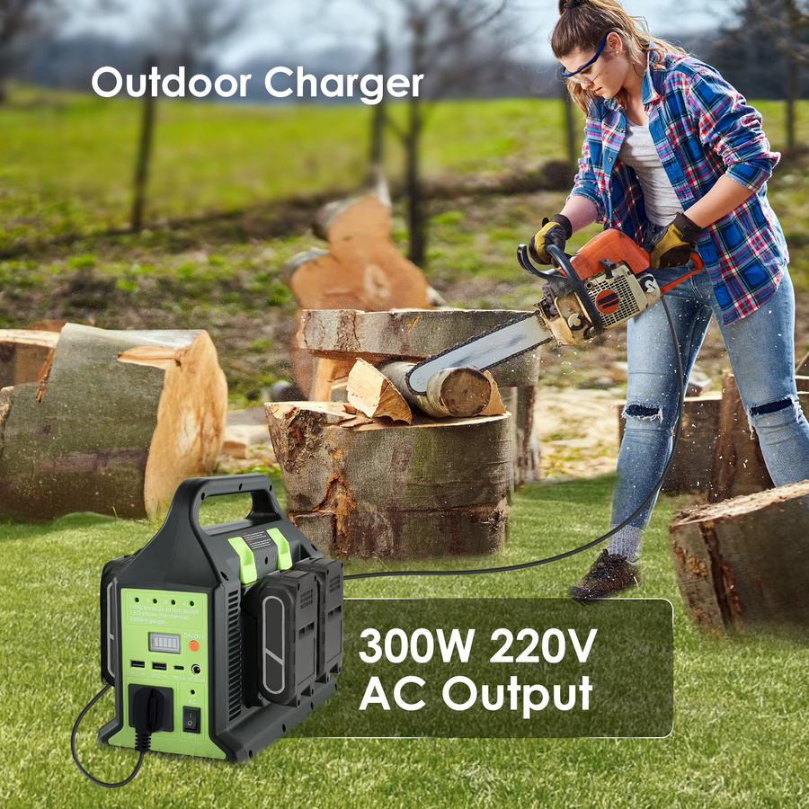 Makita 350 W Wechselrichter Akku-Adapter für 18 V Akkus, DC 18 V auf AC 220–230 V mit 4 Anschlüssen und LED-Licht, Schwarz - Bild 6