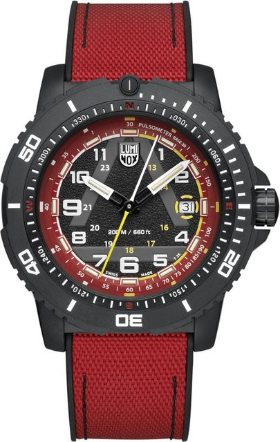 Luminox Herrenuhr, Quarz, Karbon, 45 mm, Schwarz, 20 ATM - Bild 1