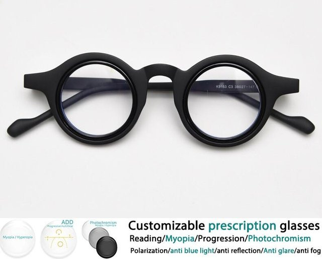 Freedom Outdoors Lesebrille, Rund, Vollrand, Farbblock, Unisex, Black - Bild 1