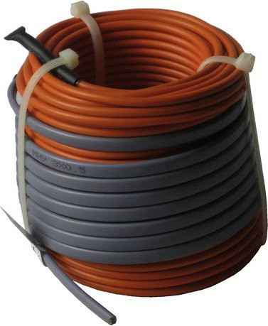 HoWaTech Profi elektrische Fußbodenheizung, ausrollbare Heizmatte, orange, 11,5 m², 1032 W - Bild 1