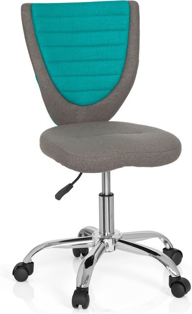 hjh OFFICE Kinderdrehstuhl KIDDY COMFORT aus Stoff ohne Armlehnen - Bild 1