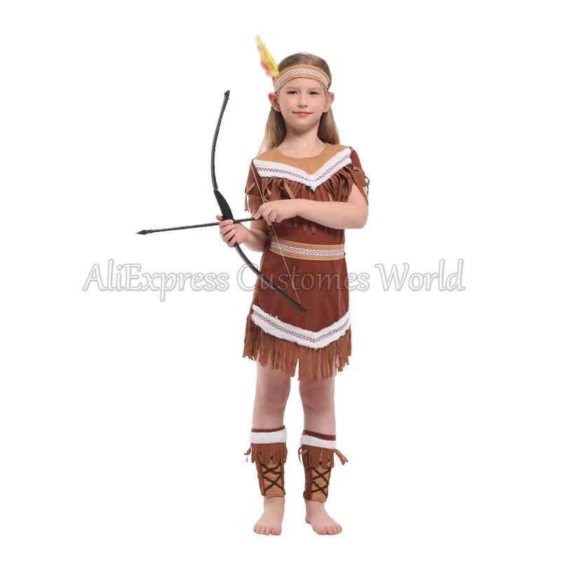 cosfans Bogenschütze Cosplay Kostüm, Fantasy, Unisex, Braun - Bild 2