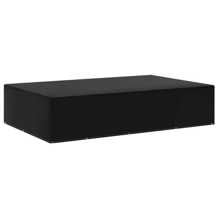 vidaXL Gartenmöbel-Abdeckung mit 12 Ösen, Farbe: Grau, B/T/H: 325 x 205 x 70 cm - Bild 2
