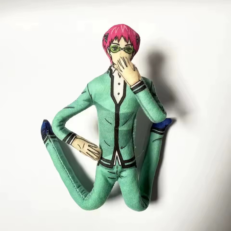 Bandai The Disastrous Life of Saiki K Saiki Kusuo, Cartoon-Figur, Plüsch / Textil - Bild 2