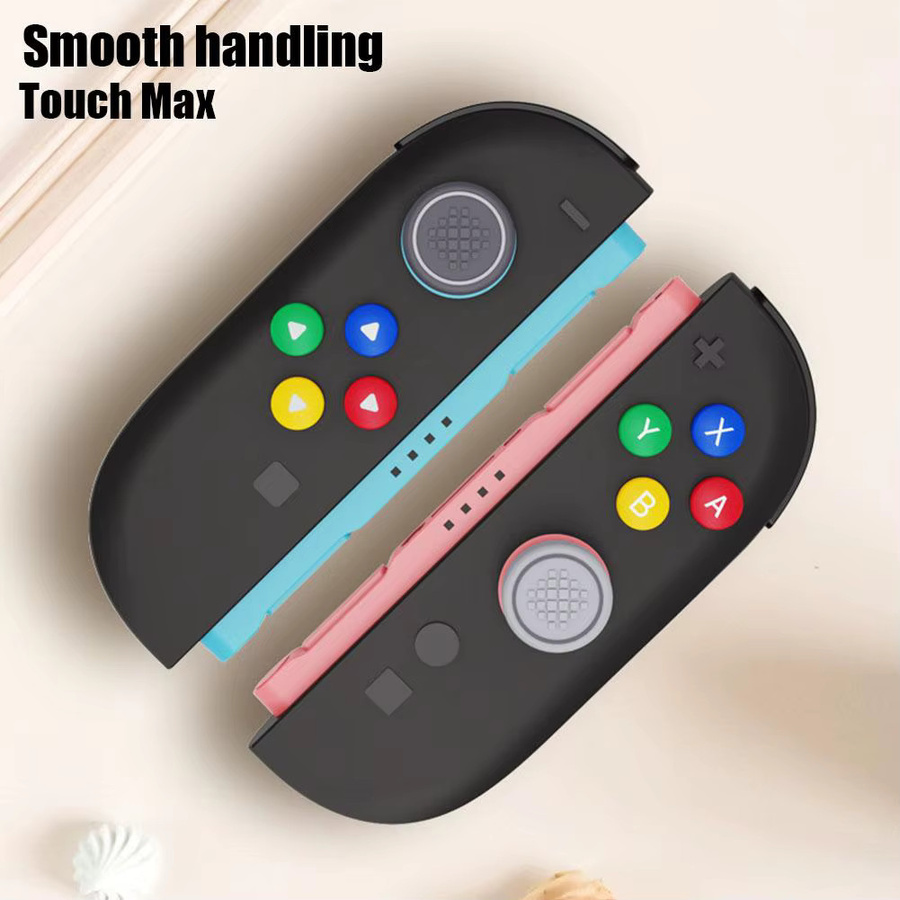 Joystick-Kappen für Nintendo Switch 2: Rutschfeste Silikon-Tastenabdeckungen und Daumengriffe in Multicolour - Bild 4