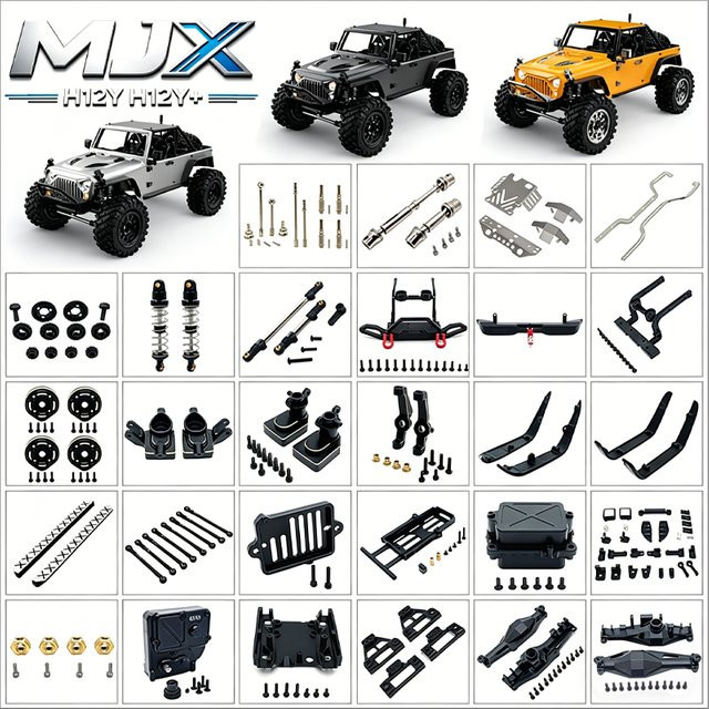 MJX Hyper Go H12Y H12Y+ RC Auto, Zubehör, 1:12, Metall - Bild 1