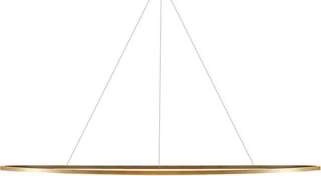 Nemo Lighting Ellisse Mega LED-Pendelleuchte in Gold/Messing mit warmweißem Uplight - Bild 1