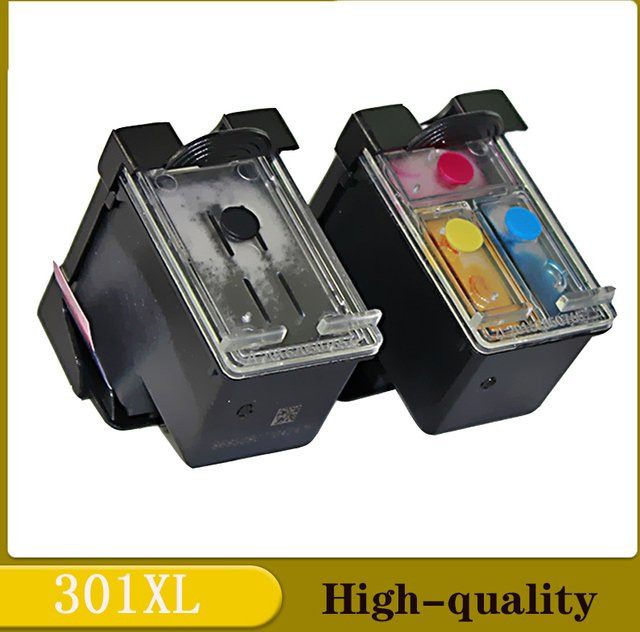 Einkshop 301 301XL Tintenpatronen Set, wiederaufbereitet für HP 301XL, kompatibel mit HP Deskjet 2050se 2054A 1050se 3050se 3050A 3052A und Envy 5530 - Bild 1