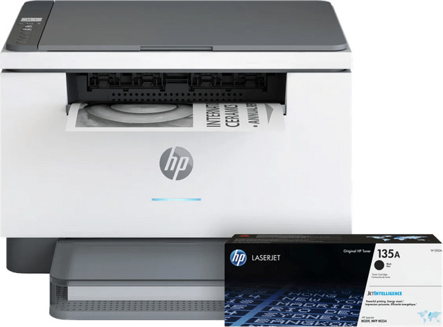 HP LaserJet MFP M234dw Multifunktions-Laserdrucker mit Wi-Fi und 1 schwarzem Toner - Bild 1