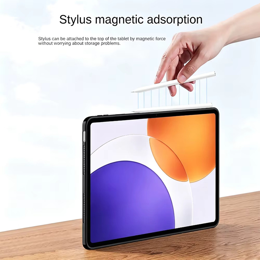 Tzion Weiche Silikonhülle für Xiaomi Redmi Pad Pro SE Max Ultra in Schwarz - Bild 4