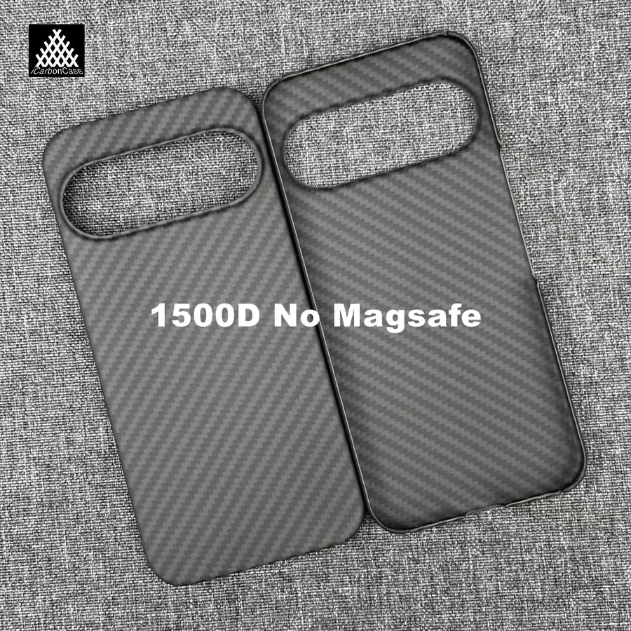 Magnetische Aramid-Faser Schutzhülle für Google Pixel 11 Pro XL in Schwarz mit Carbonfaser-Design - Bild 4