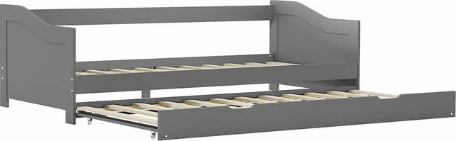 Ausziehbarer Sofabettrahmen von Yiwydaa aus grauem Kiefernholz, Breite: 90 cm, Länge: 200 cm - Bild 1
