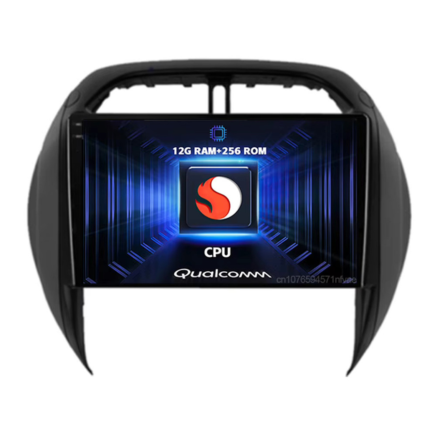 RSNAVI Android 16 Multimedia Autoradio für Toyota RAV4 CA20 CA20W XA20 (2003 - 2005) mit 2K QLED Display, GPS, 4G, CarPlay und Videoplayer in Schwarz - Bild 3