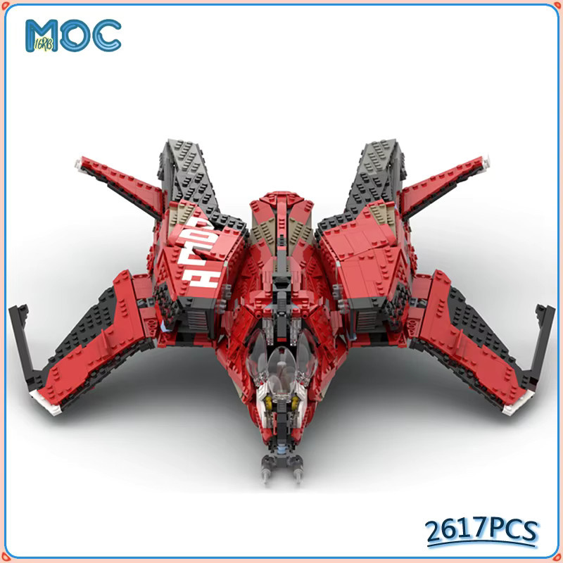 MOCBUILDING Mustang Omega Space Shuttle, Raumschiff, Weltraum, Kunststoff - Bild 2