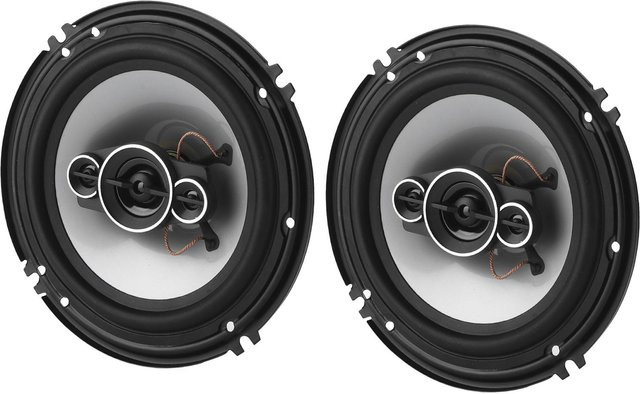 Koogeelife Paar Auto-Audio-Lautsprecher 6,5 Zoll Full Range, 35 Hz–22 kHz, 91 dB, 4 Ohm, Rund, Schwarz, Feuchtigkeitsbeständig - Bild 1