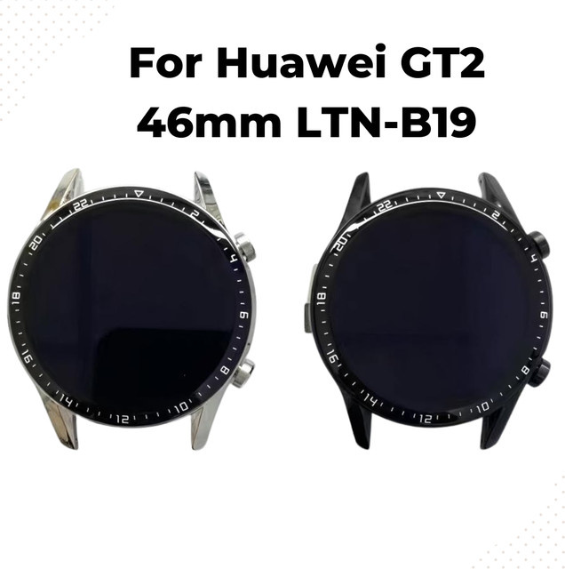 Huawei Watch GT2 46mm LCD-Bildschirm-Ersatz mit Touch-Display Digitizer in Schwarz - Bild 1