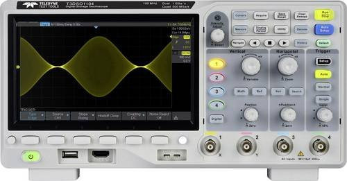 Teledyne LeCroy T3DSO1104 Digital-Oszilloskop 100MHz 1 GSa/s 14 Mpts 8 Bit in Grau - Bild 1
