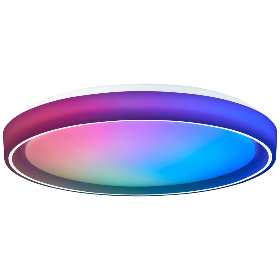 Brilliant LED-Deckenleuchte Floco RGB + CCT in Weiß, rund, Durchmesser: 49,5 cm - Bild 2