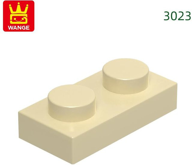 Yiran toy Grundbausteine Moc, 313-teiliges Set, beige, ab 6 Jahren - Bild 1