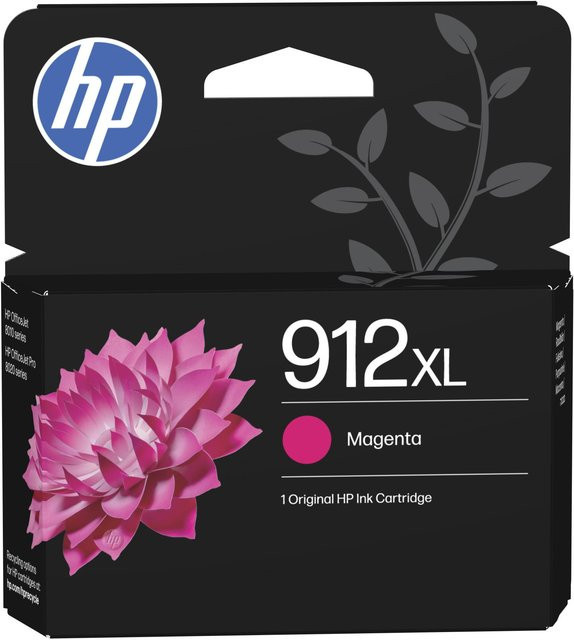 HP 912XL Magenta Original Druckerpatrone mit hoher Reichweite für HP OfficeJet 8010 und 8020 All-in-One Druckerserien - Bild 1