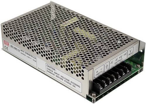 Mean Well MW SD-150B-12 DC/DC-Wandler 150W mit 1 Ausgang in Silber - Bild 1