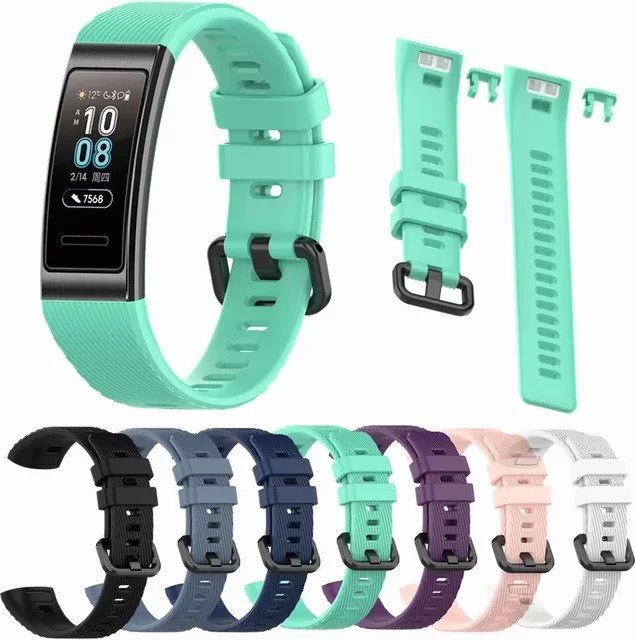 Huawei Uhrenarmband Silikon, green, Unisex - Bild 1