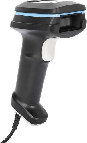 Manhattan 154116 2D Barcode-Scanner Hand-Scanner, kabelgebunden, USB-A, Schwarz - Bild 1