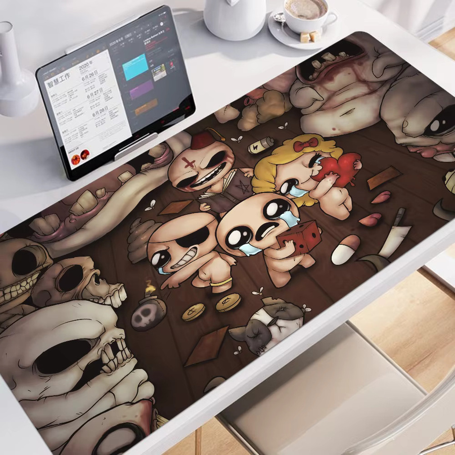 Isaac Gummi XXL PC Gaming Mauspad in Multicolour - Bild 3