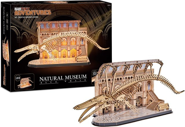 Revell Musée Naturel Baleine Bleue, Holz, ab 10 Jahre - Bild 1